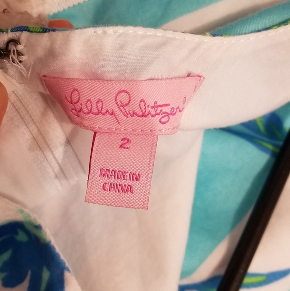 Lilly Pulitzer Stripe beaded sleeveless dress 2 - Picture 5 of 11